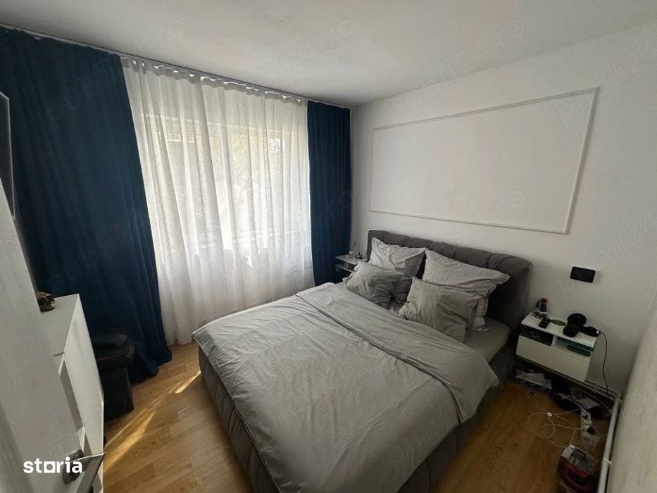Apartament 3 camere semidecomandat, 55 mp, etaj 2/4, zona Rovine