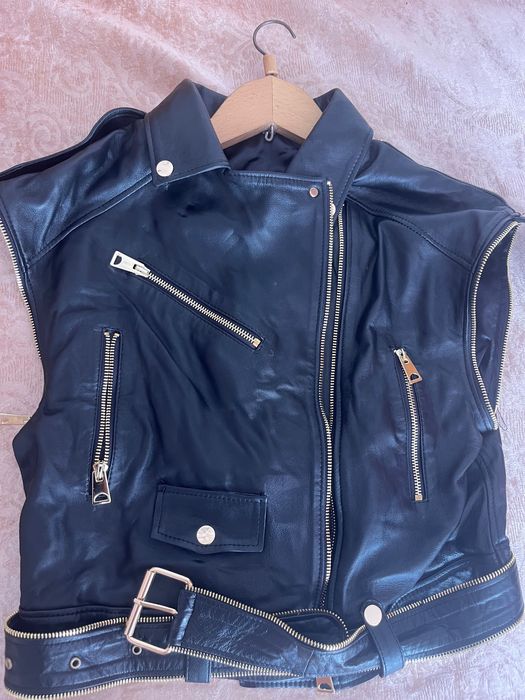 Дамско кожено яке