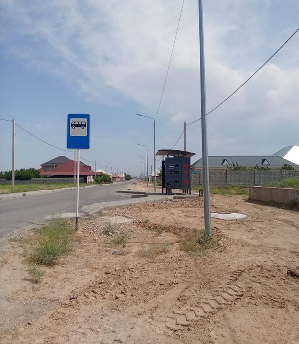Жер сатылады жолдың боиы
