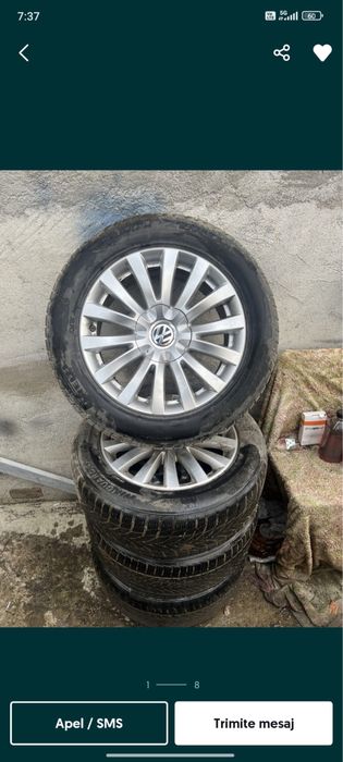 Vand jante vw , audi, bmw plus cauciucuri R 17,r18 r19