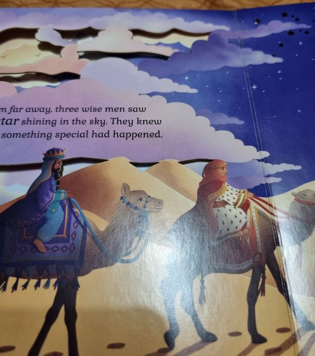 Naşterea Mântuitorului-carte cu clapete