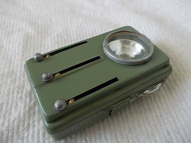 Старинно железничарско фенерче 4 цвята