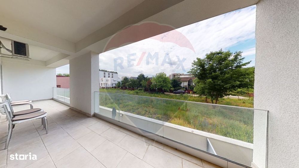 Apartament luminos cu 2 camere, terasa de 14 mp si loc de parcare