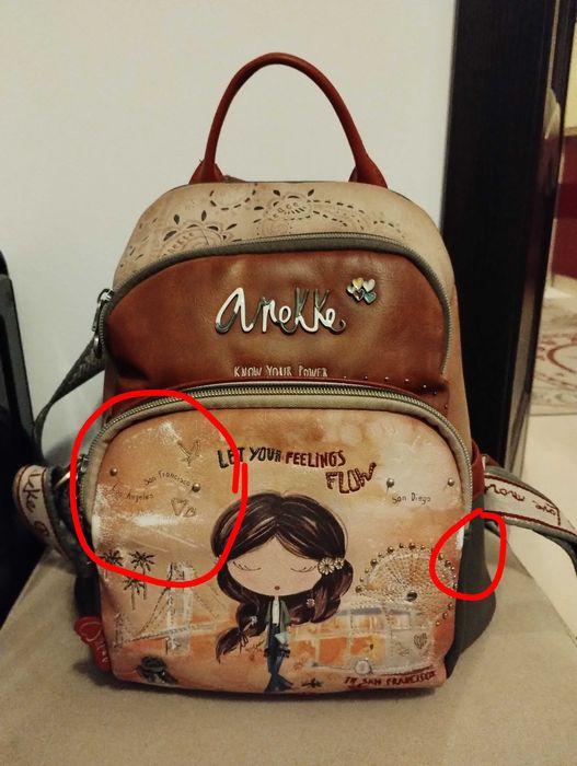 Rucsac Anekke. Geanta Anekke F incapator