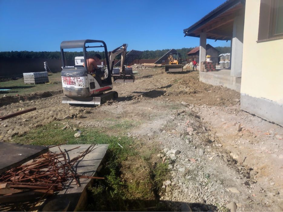 Montaj pavele,piatra cubica si piatra sparta