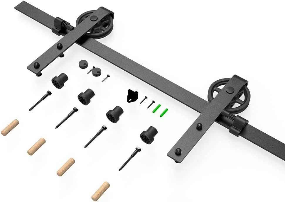 Kit de montare, mecanism usa glisanta, Negru