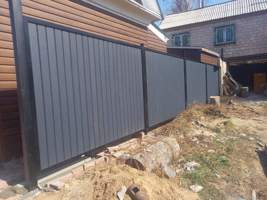 Ворота заборы под ключ
