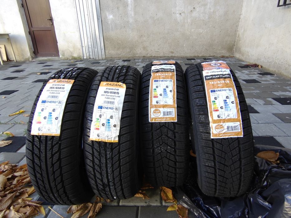 Anvelope 185/65/15 noi