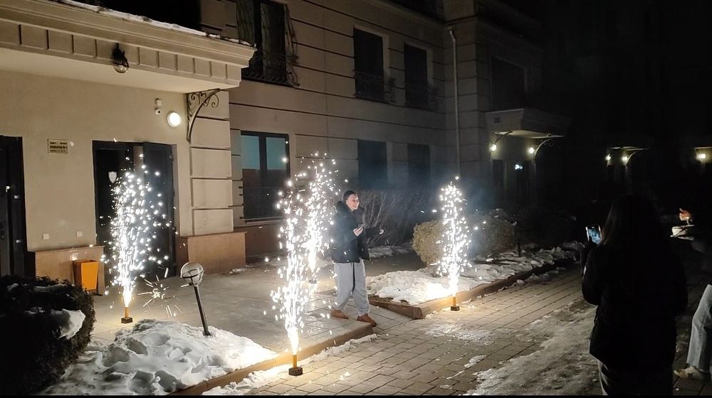 Холодные фонтаны в Алматы