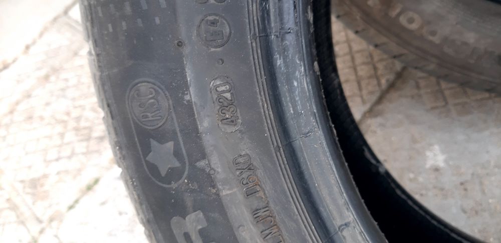 2бр  245/50/18 continental