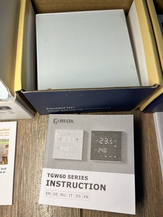 Termostat smart wifi incalzire pardoseala centrala gaz