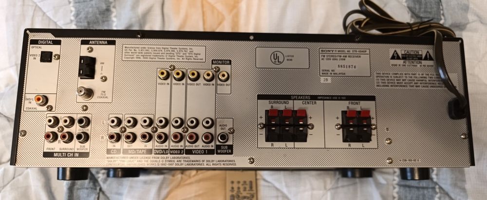 Sony receiver  str-k840p