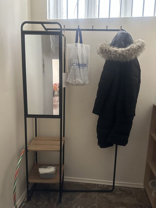 Комплект портманто, пейка и етажерка