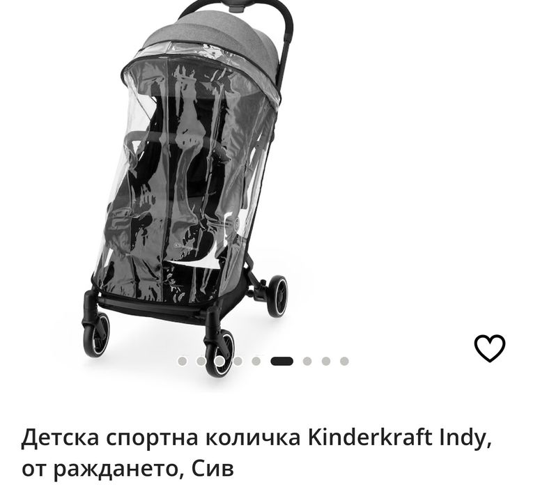 Лятна количка kinderkraft indi