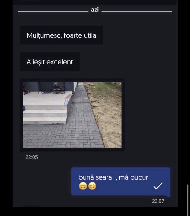 Matrita Amprentat beton