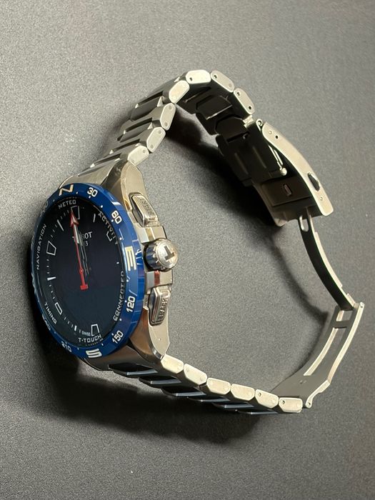 Tissot T-Touch Connect Solar Titanium 47.5 mm, Смарт Часовник iOS, Android