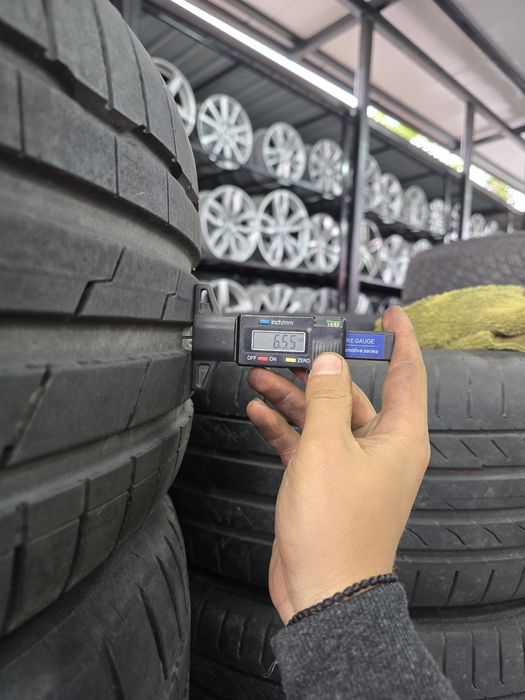 4 Броя 2x255/45/19 6,5мм 2x285/40/19 5,8мм Hankook