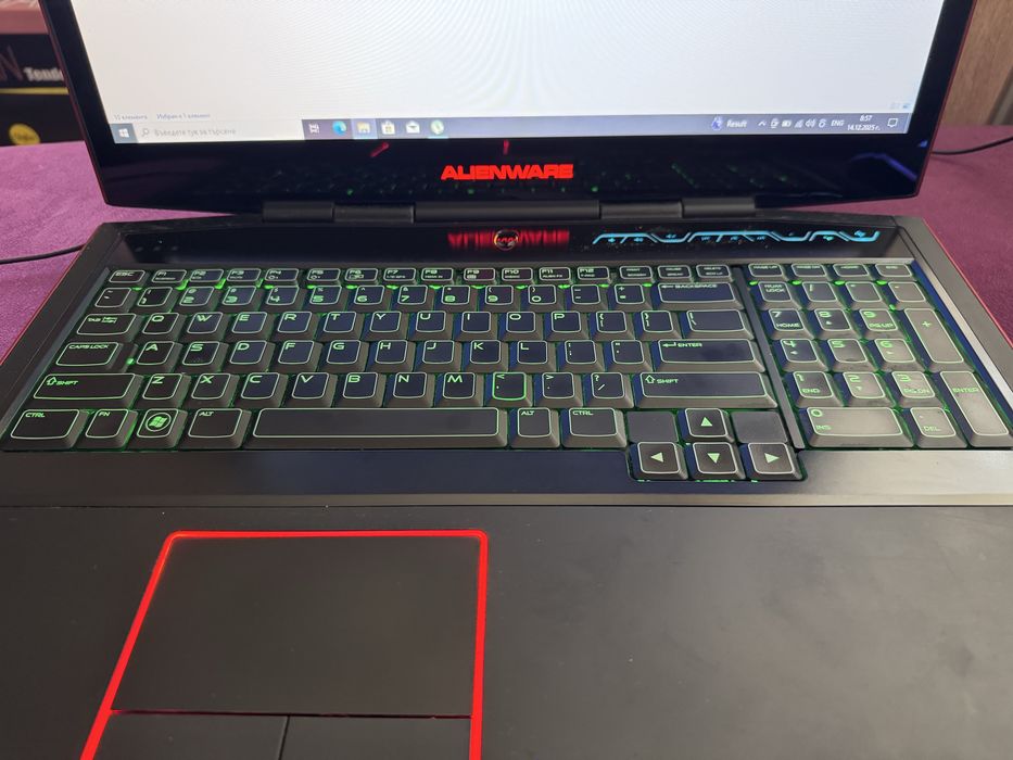 Alienware M17x R4 Ram 32 GB със 4 слота за рам 8х4 GB