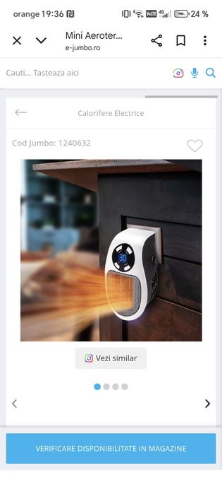 Aeroterma mini, la super pret, se livrează în tară