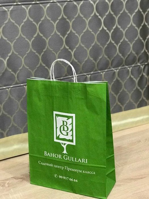 Крафт пакеты с вашим логотипом - Реклама / полиграфия / маркетинг ...