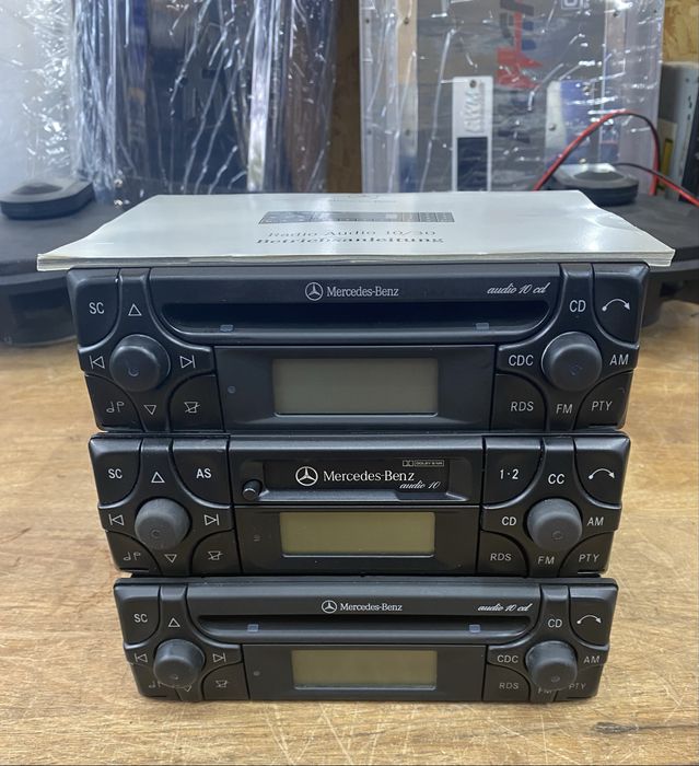 CD/caset player auto Mercedes Alpine-Becker