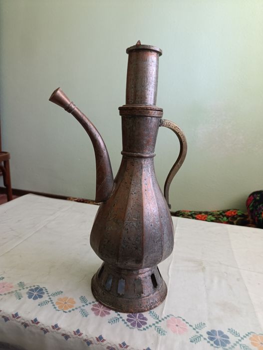 Чой кайнатилган кумгон. Самовар