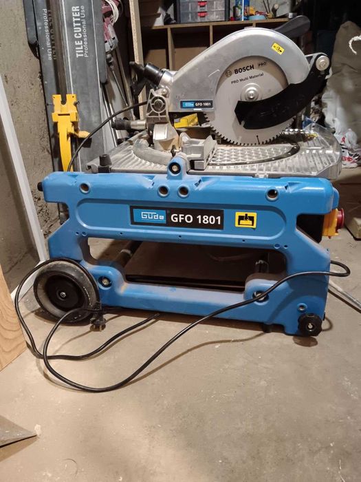 Комбиниран настолен циркуляр GUDE 55173, GFO 1801, 1800 W, 70мм, 558мм