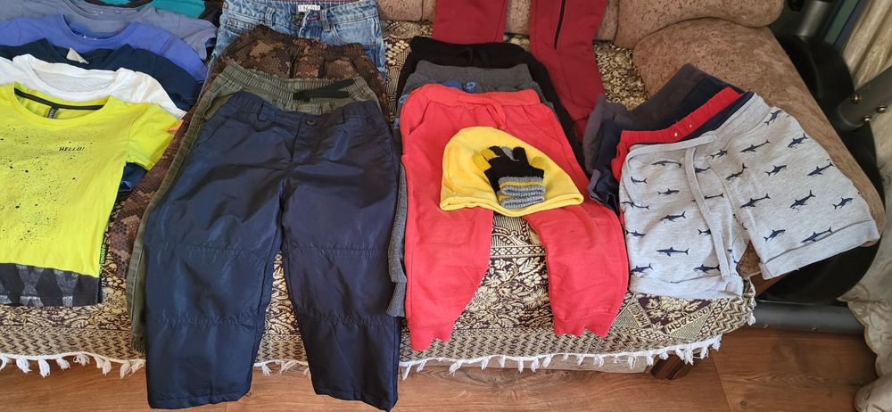 Пакет вещей для мальчика
