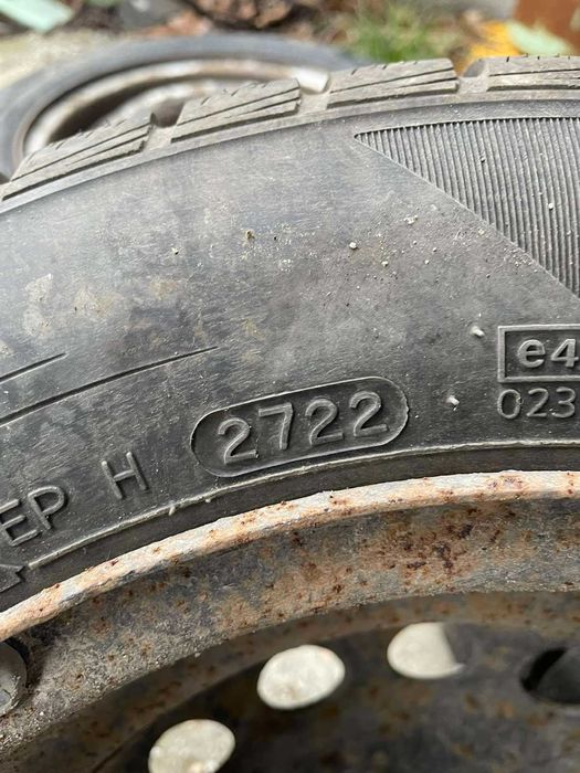 Зимни гуми с железни джанти за Nissan Micra K11