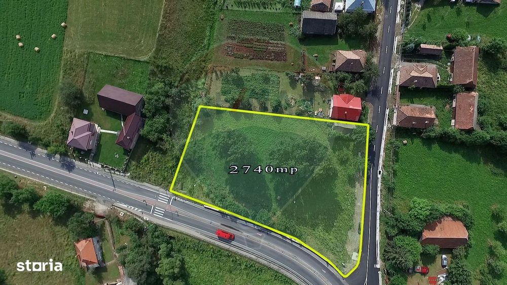 Teren 2,740mp Paniceni / Strada Principala