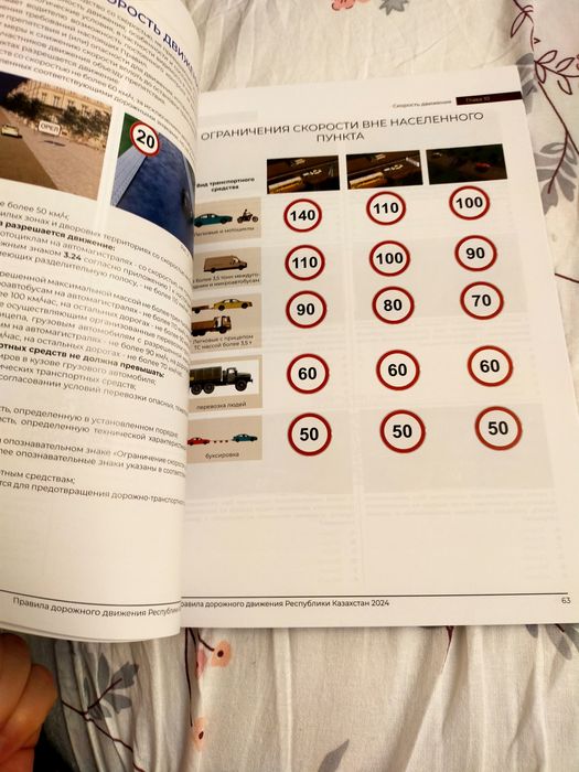 Учебник ПДД-24 Казахстана