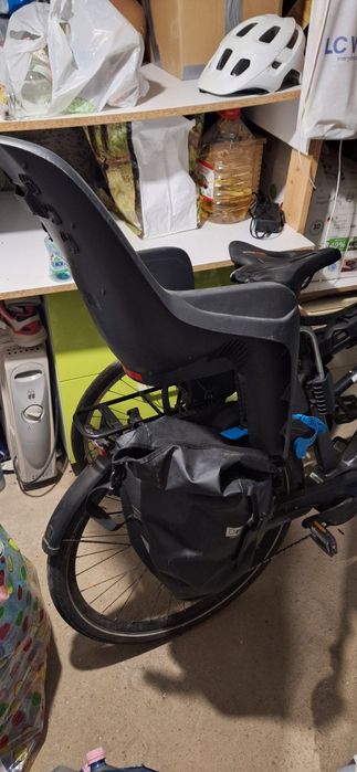 Scaun bicicletă copii Thule – montaj pe cadru