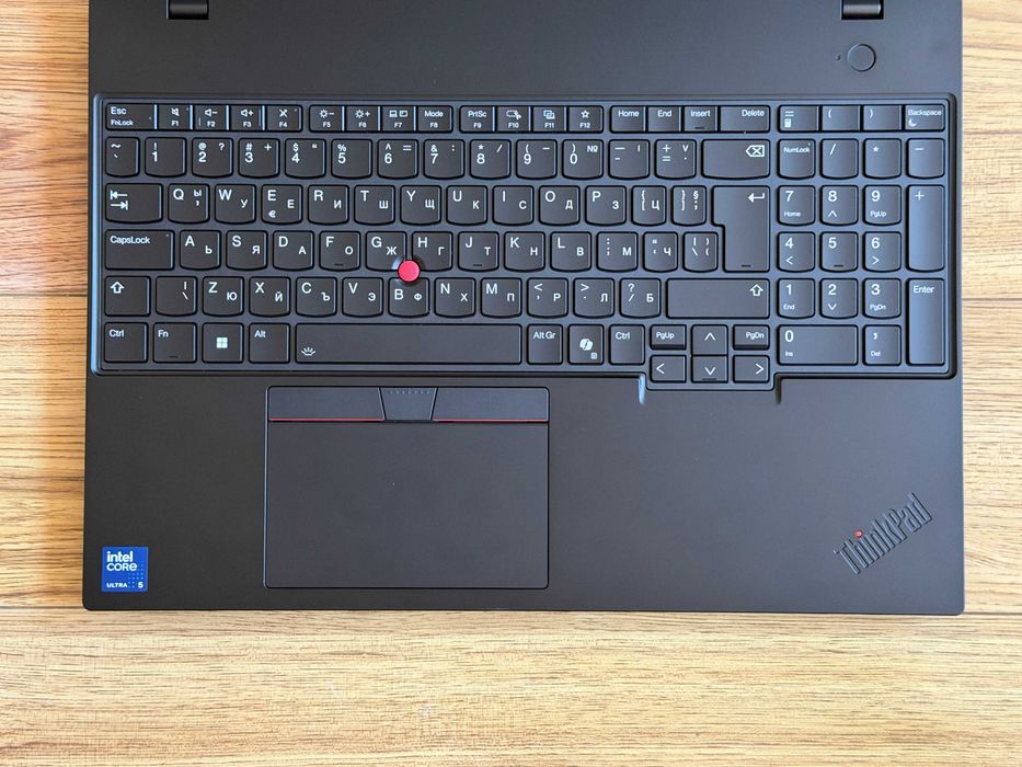 НОВ Lenovo ThinkPad L16 Gen 2`Ultra 5 225U 16GB DDR5 512GB NVMe WUXGA 400 Nits Гаранция 30 Месеца