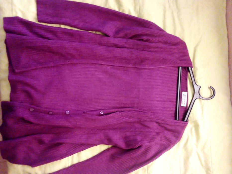 Цикламена жилетка, размер M