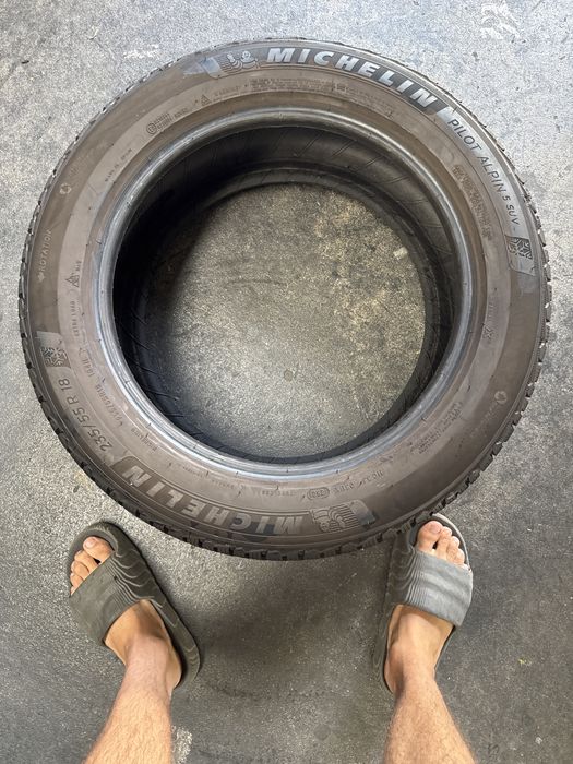 235/55/18 Michelin M+S