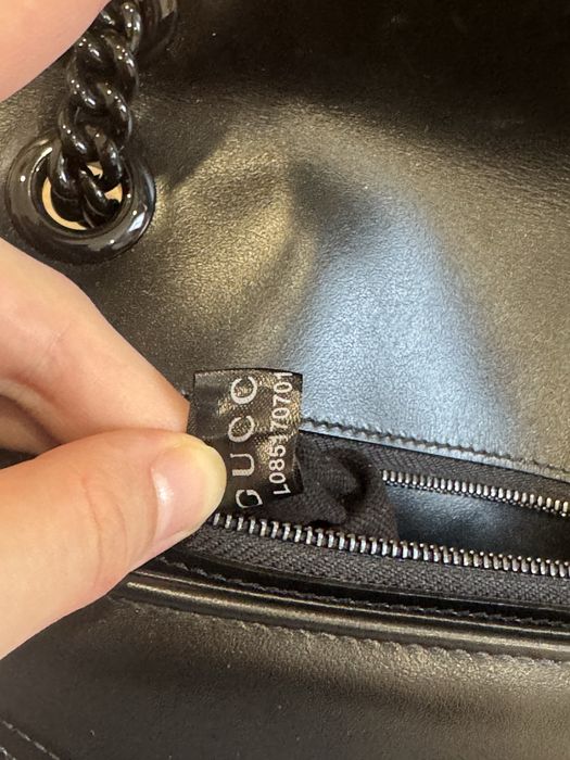 Редкая Gucci GG Marmont Small Shoulder Bag (All Black / Monochrome)