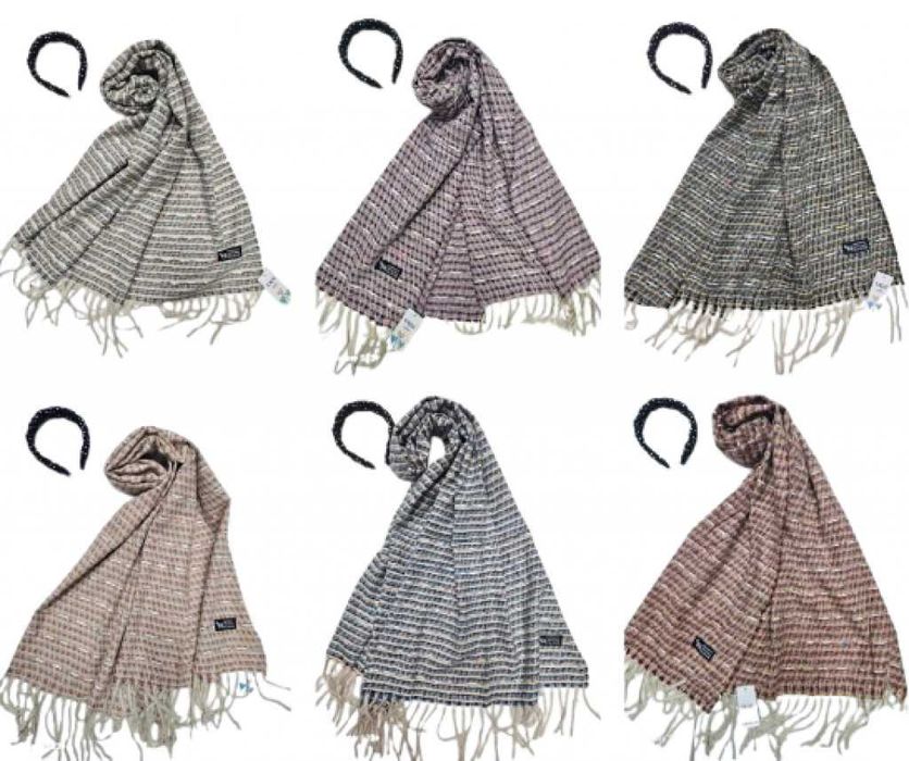 Дамски шалове, различни разцветаки