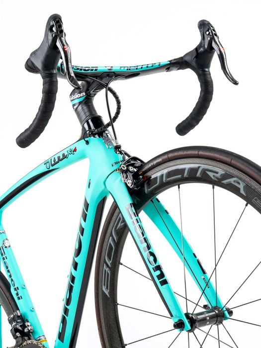 Cursiera Bianchi Oltre XR4, Campagnolo Super Record, Campa. Bora Ultra