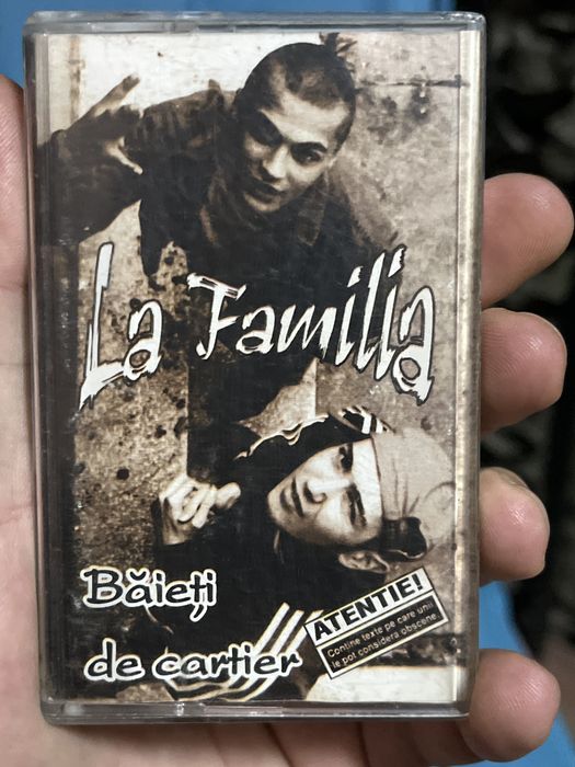 La Familia - Baieti de cartier (1997) / Album original complet caseta audio + coperta + carcasa