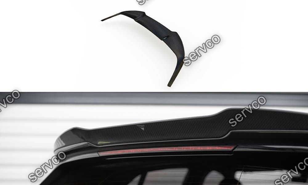 Eleron spoiler cap Bmw Seria 1 F40 F70 M135i 2019- v6 - Maxton Carbon