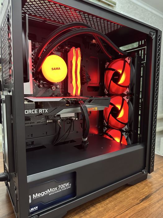 Игровой компьютер: Ryzen 5 7600X | RTX 3060Ti | DDR5 16GB | 512GB NVMe