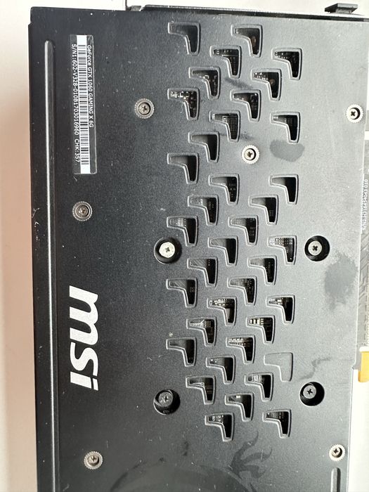 Placa Video  MSI GTX 1060 Gaming x 6GB