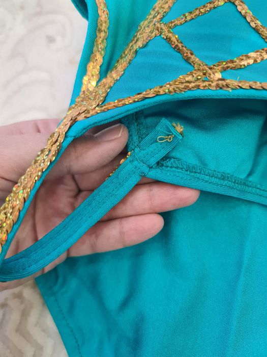 Платье (купальник+юбка+нарукавники) для девочки