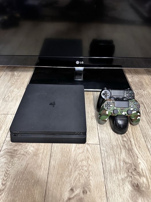 Продам PS4 Slim+ТВ Каспи 0/0/12