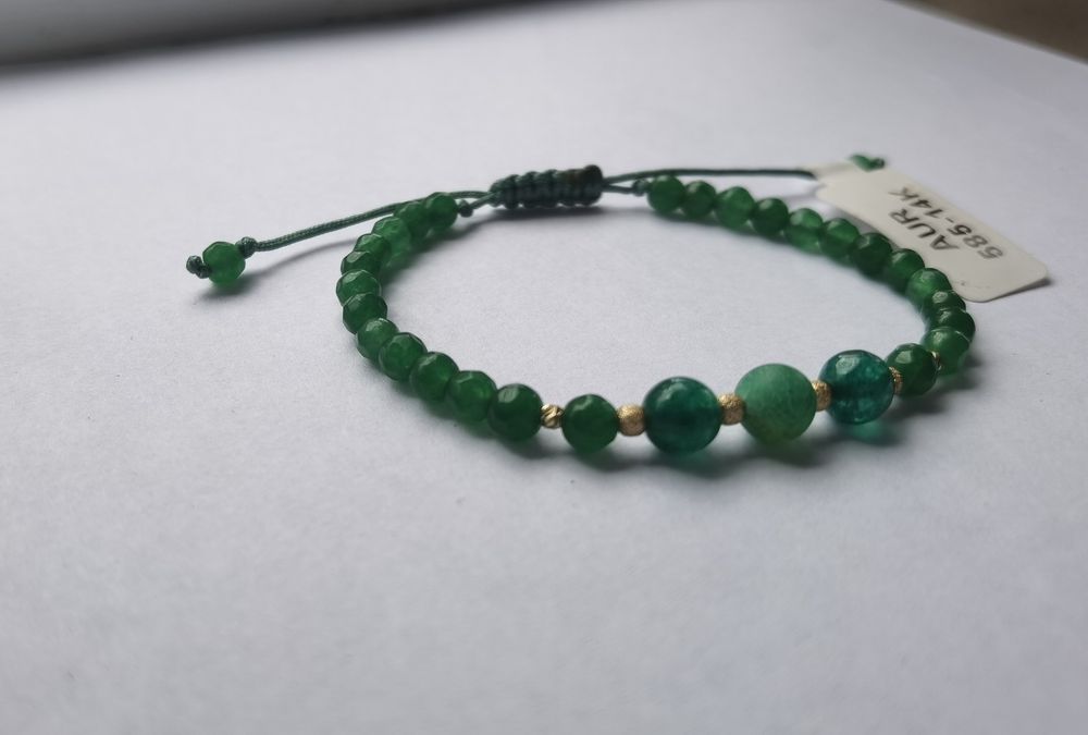 Bratari cu bile aur 14k