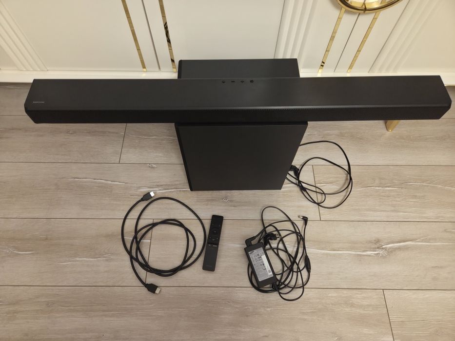 Soundbar Samsung HW-A550, 2.1, 410W, Subwoofer Wireless, HDMI ARC, Complet