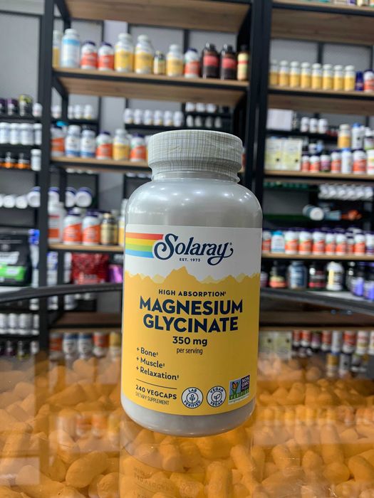 Solaray Magnesium Glycinate 350 mg , 240 Capsules