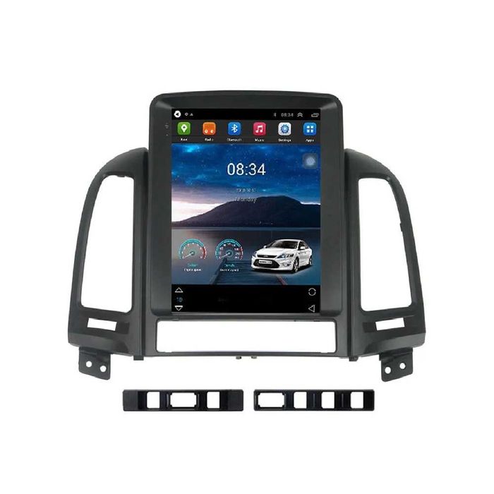 Navigatie Dedicata Tesla Hyundai SantaFe (2006-2012), BT,Wi-Fi,Carplay