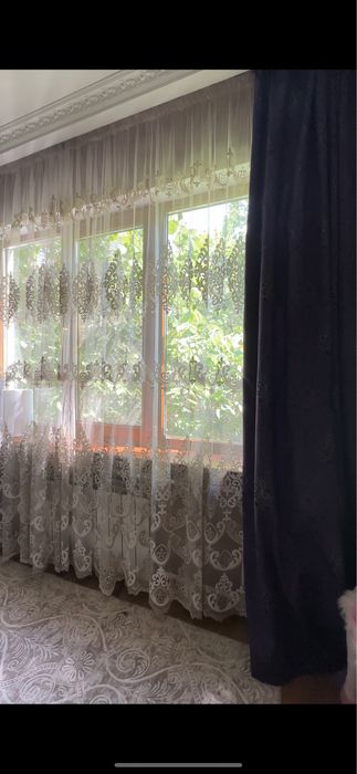 Тюль дешево с крючками