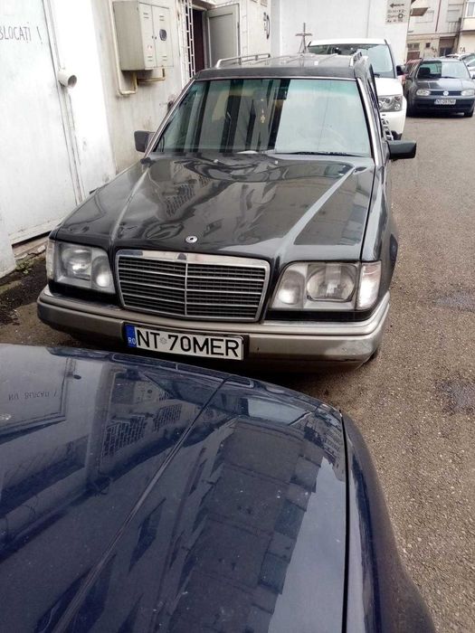 Mercedes-Benz 200 D diesel, autospecială funerară 2 locuri, gri